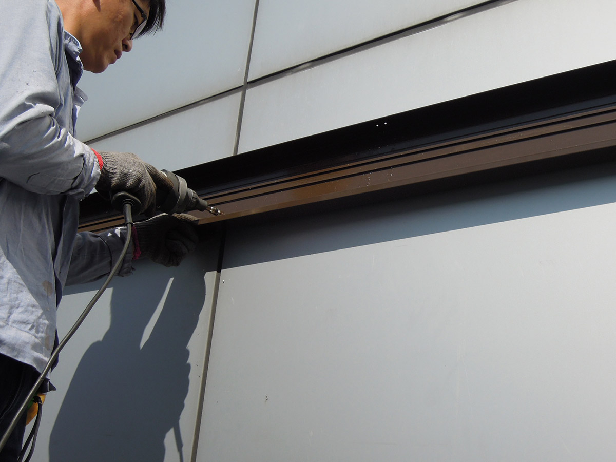 Installation of Ventilate Canopy