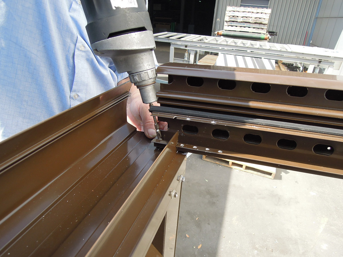 Installation of Ventilate Canopy