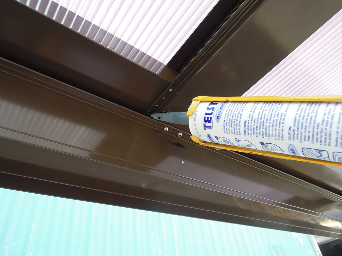 Installation of Ventilate Canopy