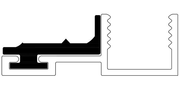 Aluminum + TPR Underneath Profiles